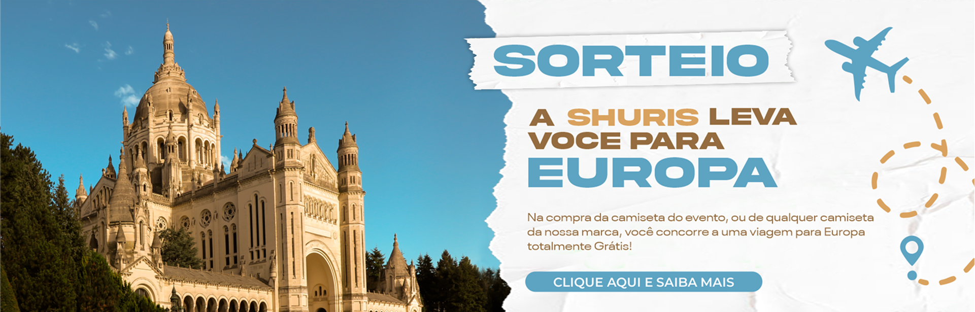 Peregrine pela Europa com tudo pago - Participe do sorteio