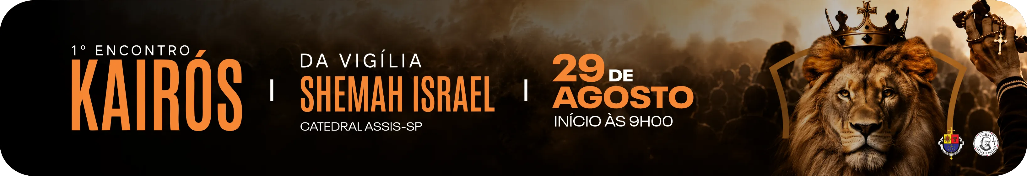 Banner do evento Kairós